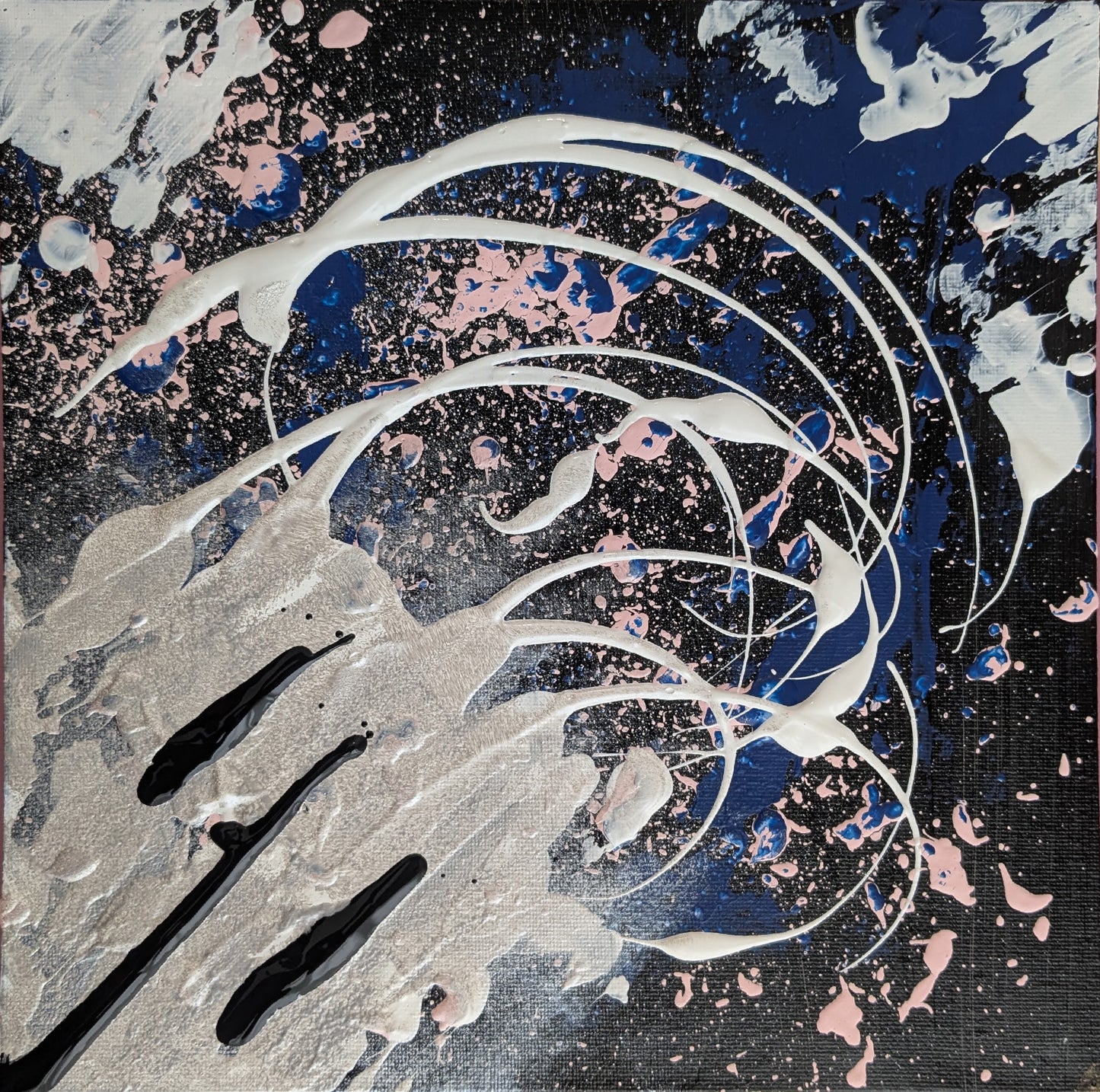 0308C - peinture acrylique originale 25x25cm (2025)