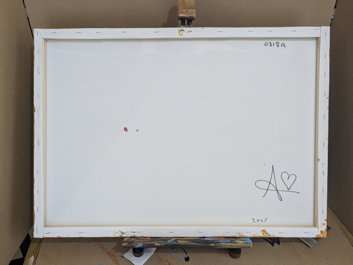 Le cri du monstre - peinture acrylique originale 70x50cm (2025)