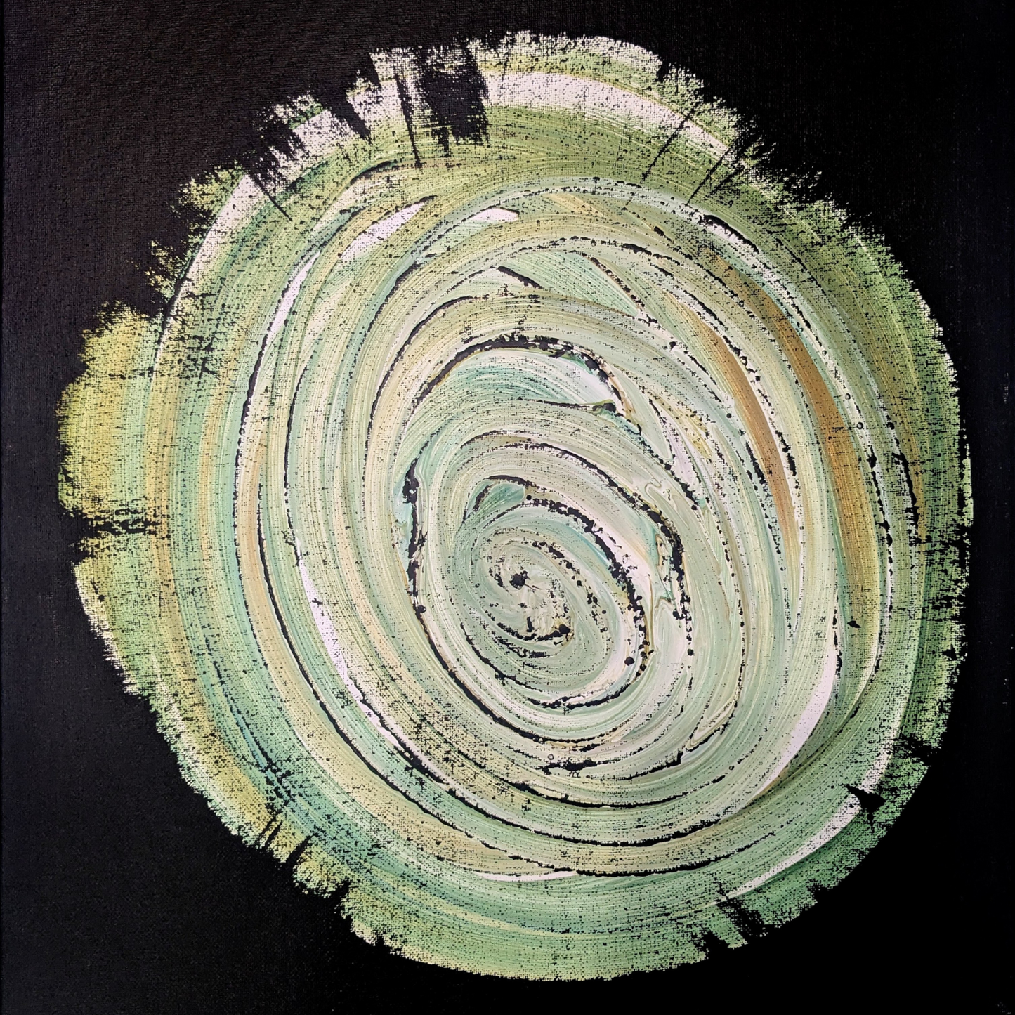 Sans titre 0625A - peinture acrylique originale 40x50cm (2025)