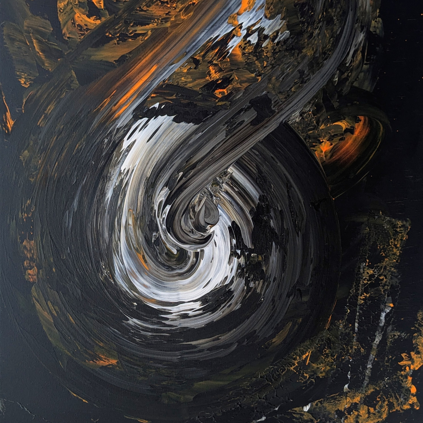 Sans titre 0719A - peinture acrylique originale 40x50cm (2025)