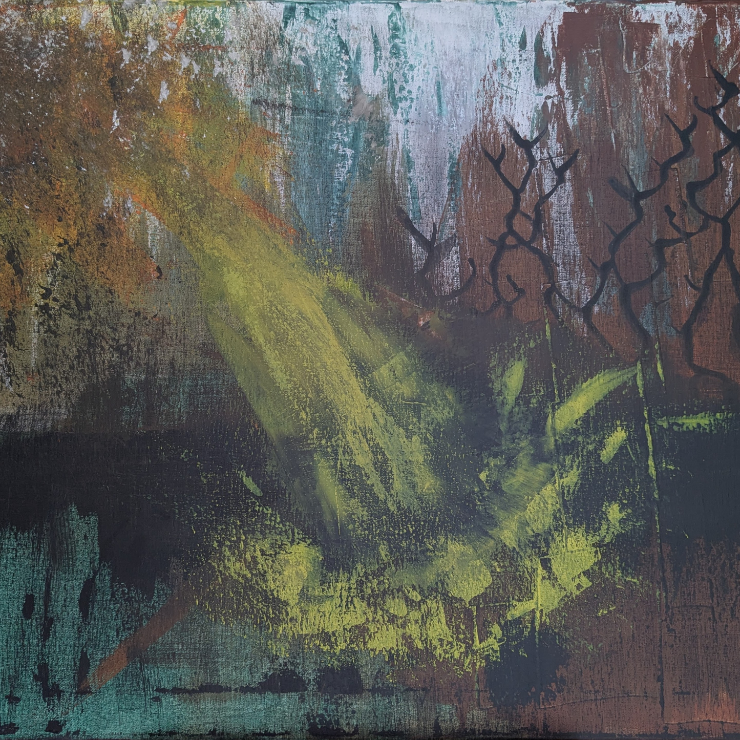 0413A - peinture acrylique originale 70x50cm (2025)