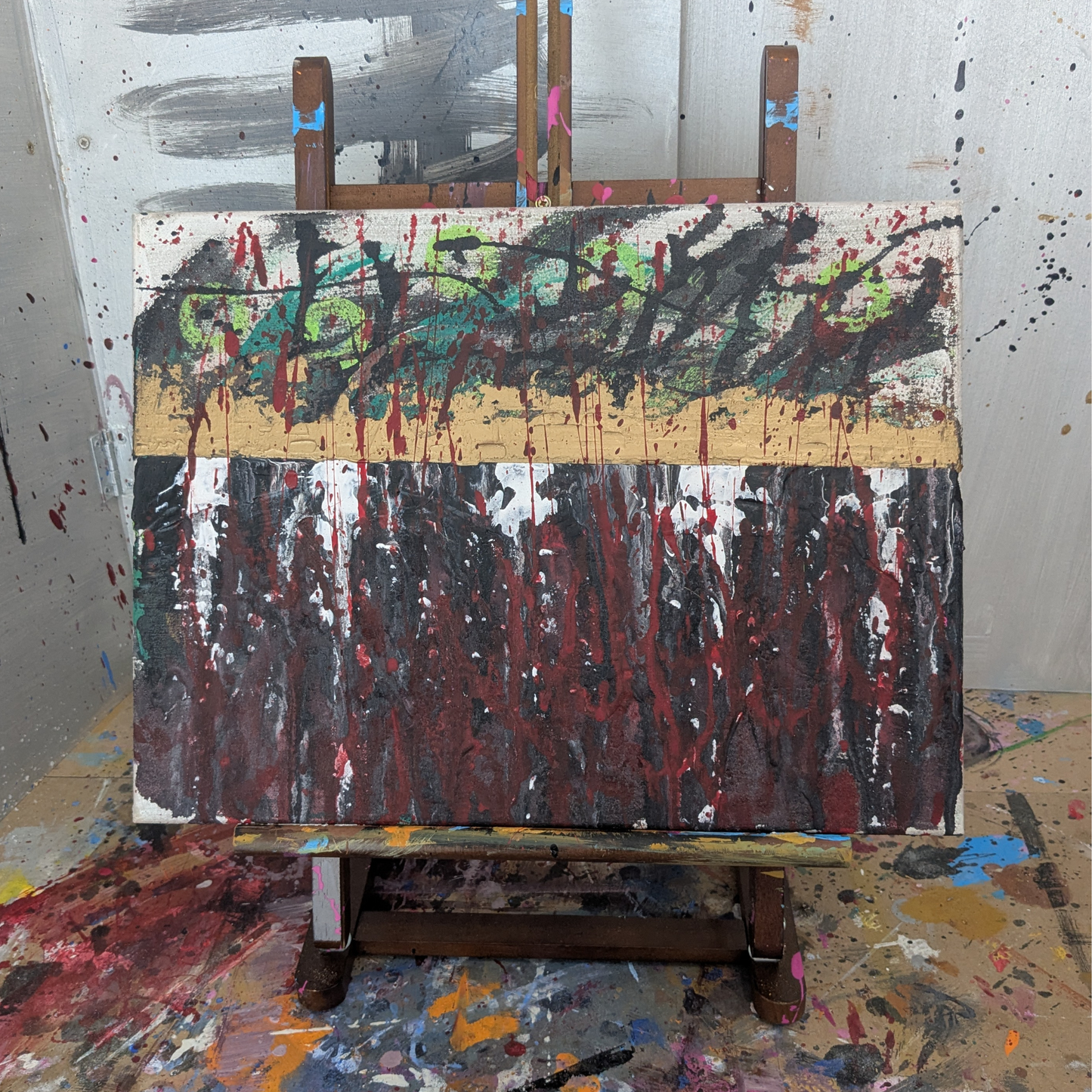 0328C - peinture acrylique originale 40x30cm (2025)