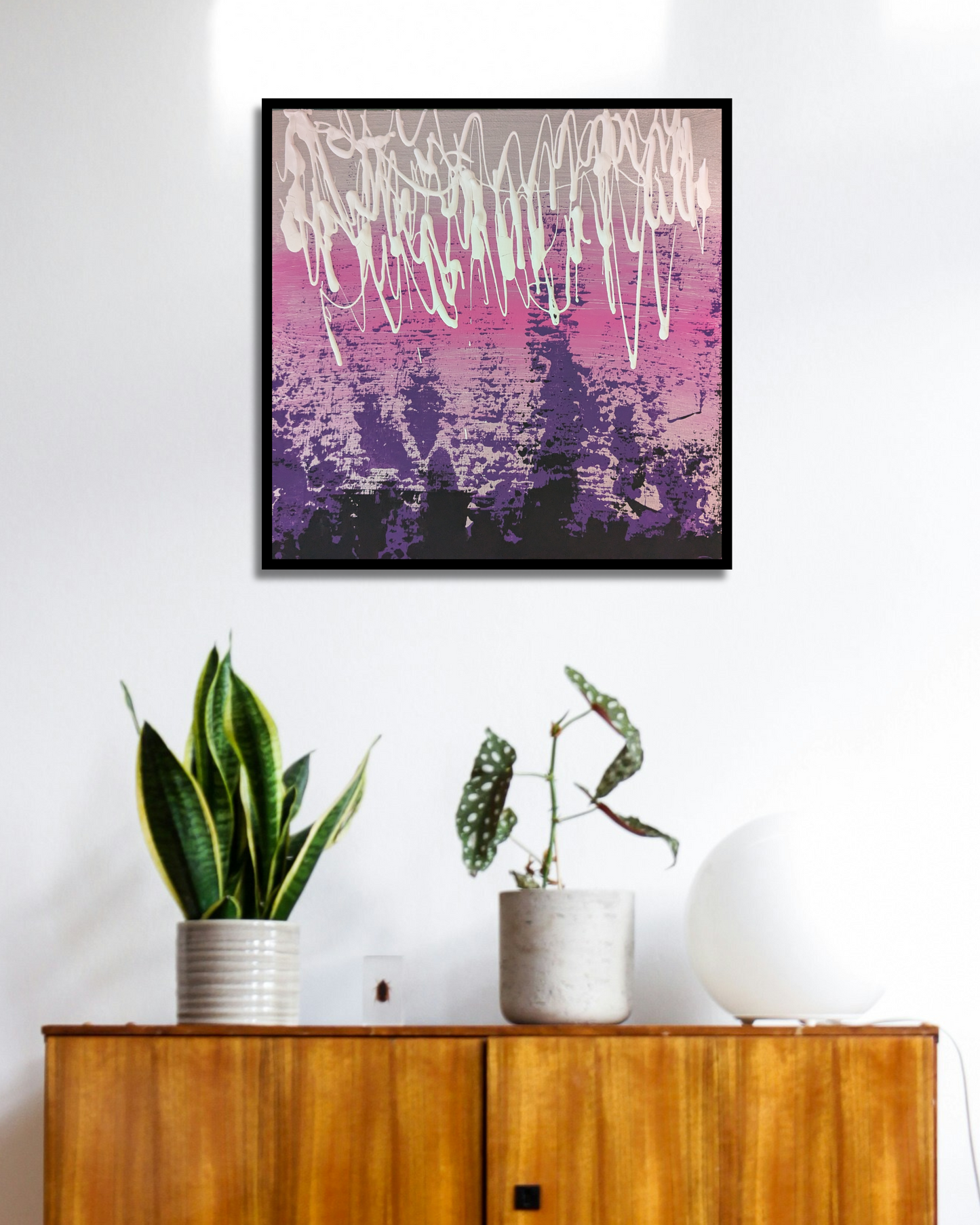 0222C - peinture acrylique originale 25x25cm (2025)