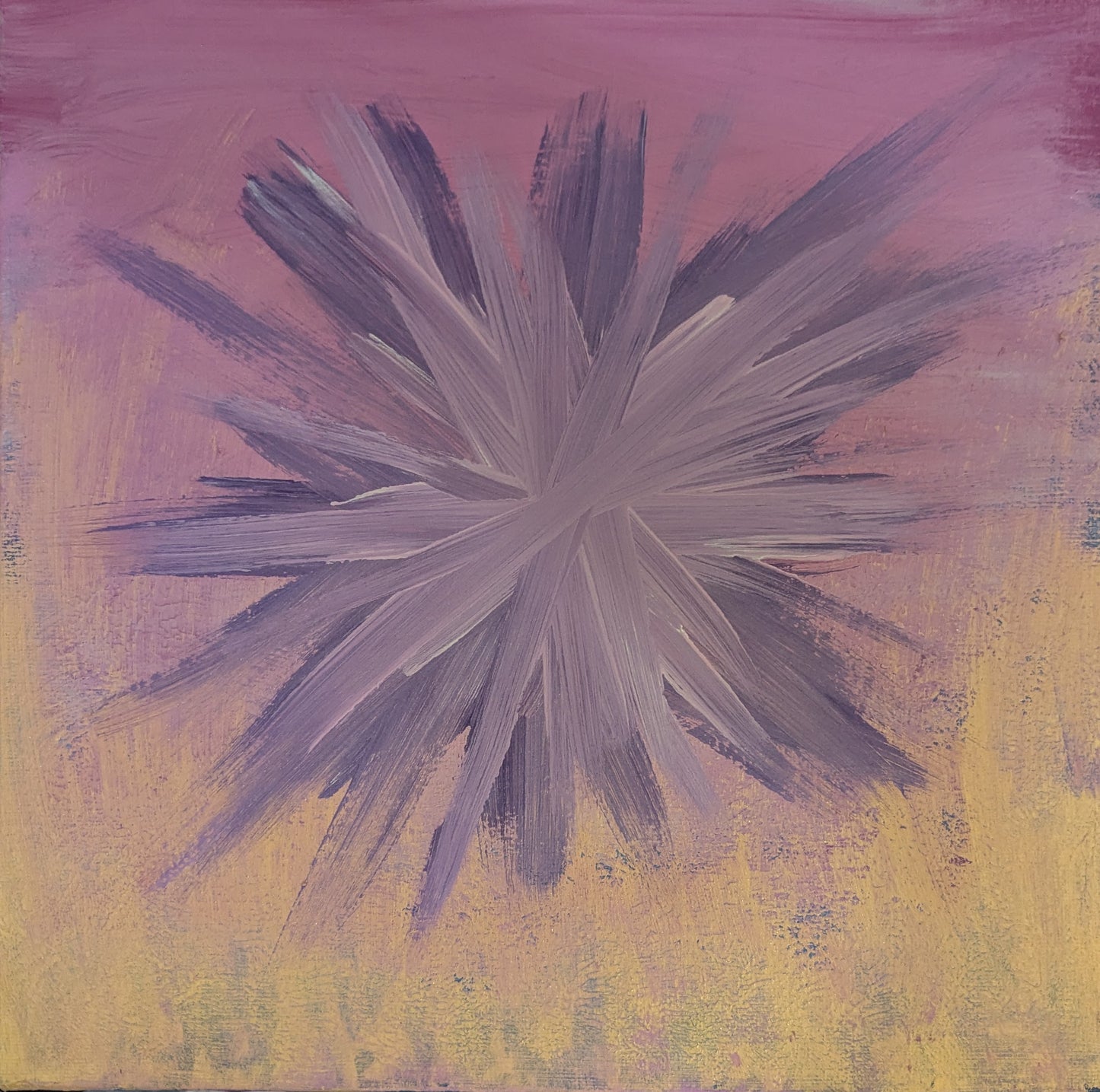 1222A - peinture acrylique originale 25x25cm (2024)