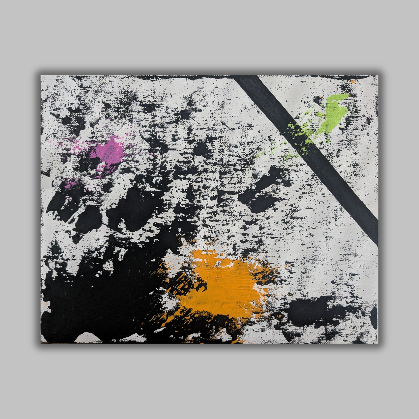 0211C - peinture acrylique originale 30x24cm (2025)