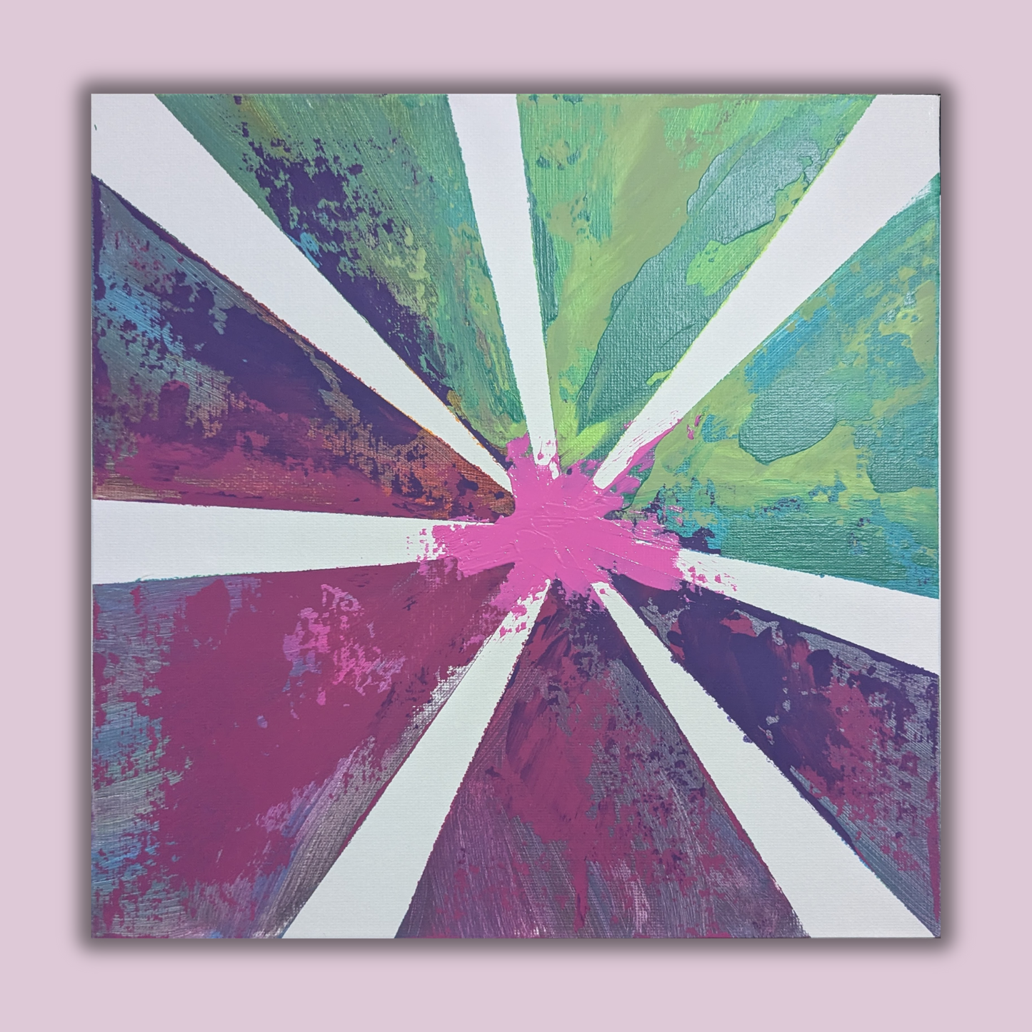 0211E - peinture acrylique originale 25x25cm (2025)