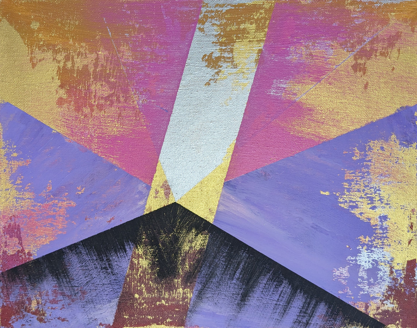 0218C - peinture acrylique originale 30x24cm (2025)