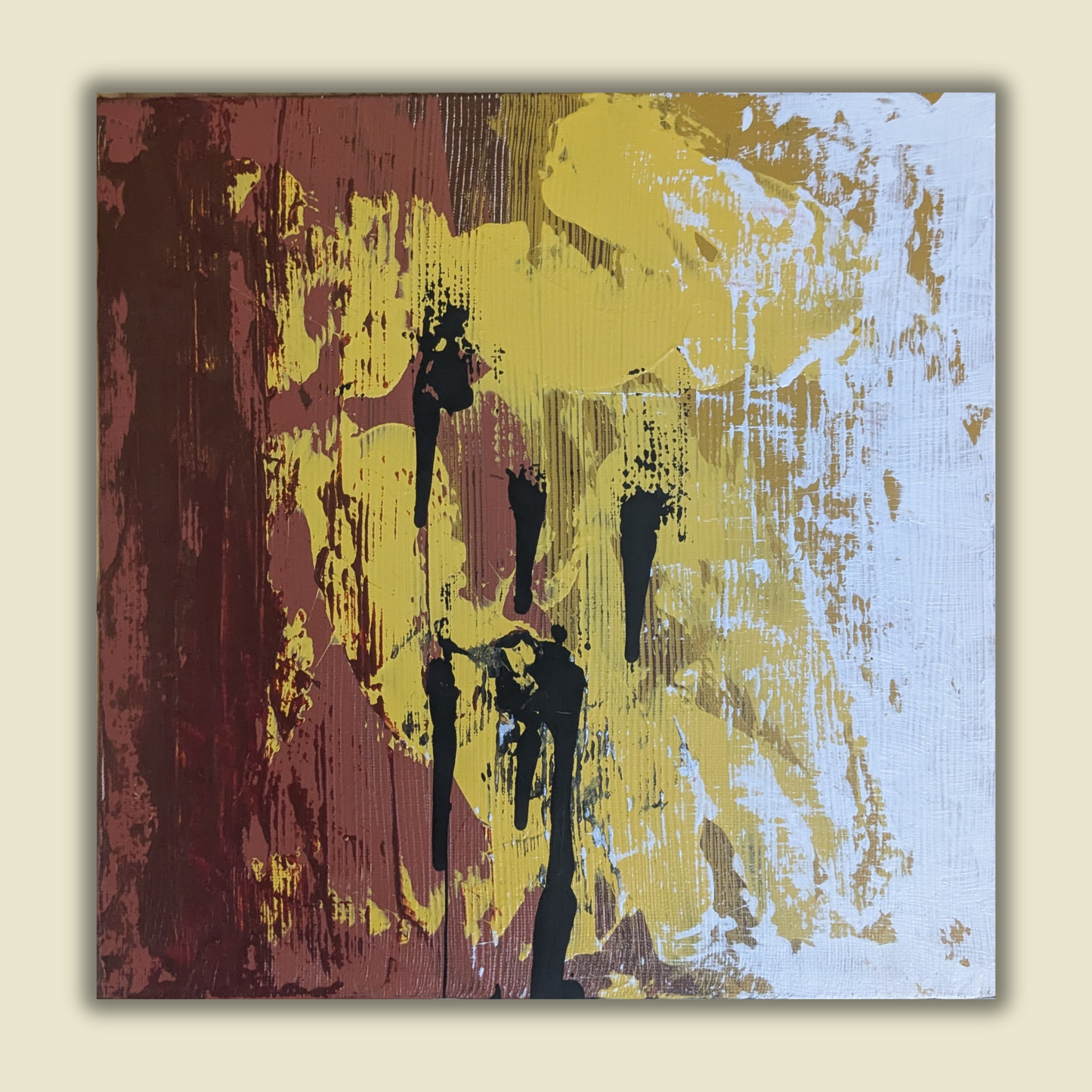 0222A - peinture acrylique originale 25x25cm (2025)