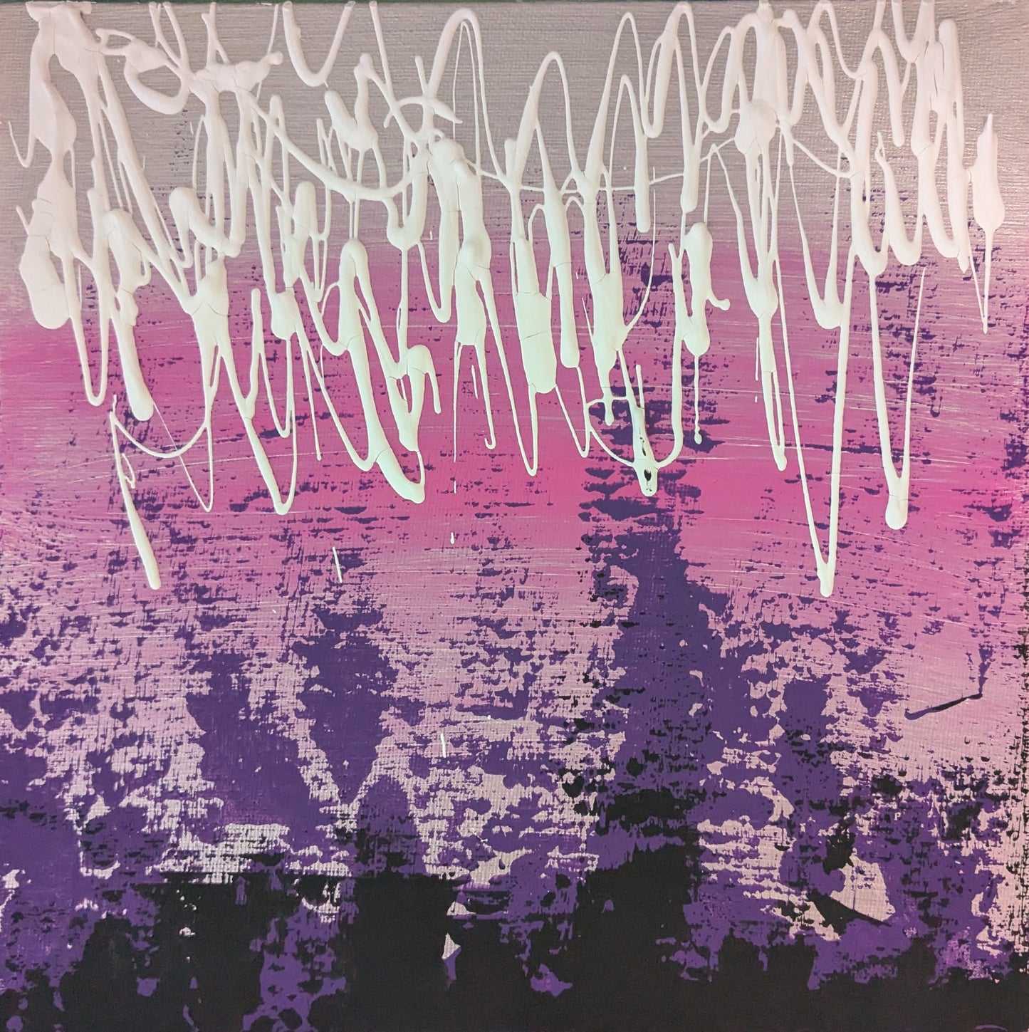 0222C - peinture acrylique originale 25x25cm (2025)