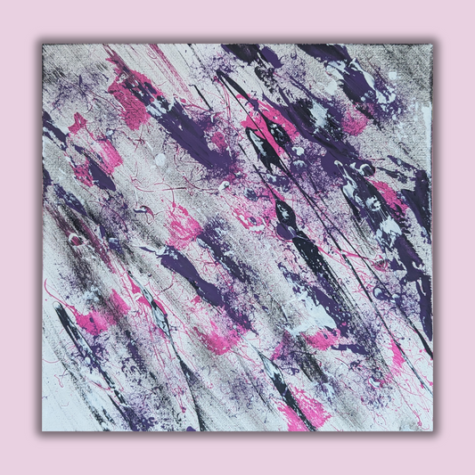 0224E - peinture acrylique originale 25x25cm (2025)