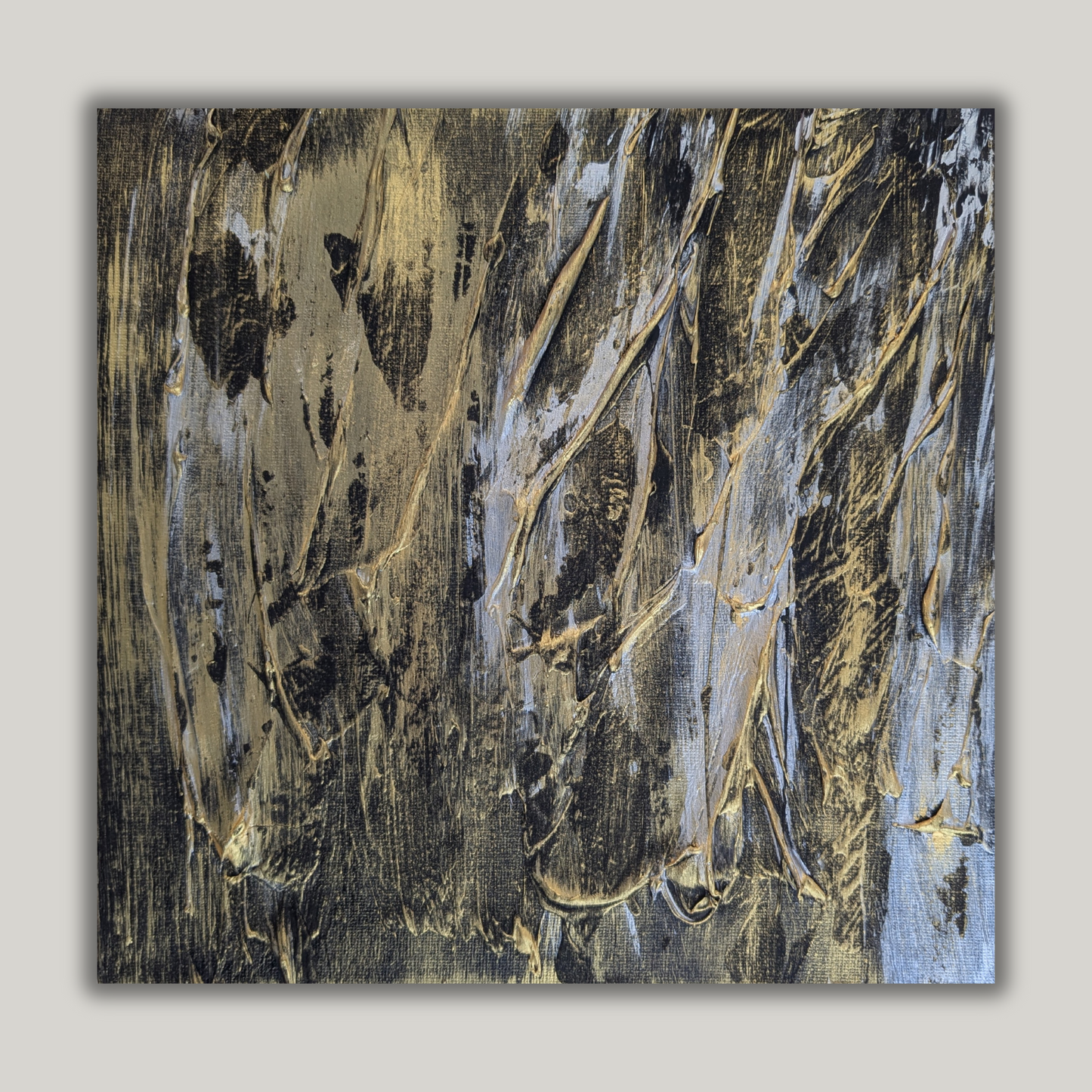 0227A - peinture acrylique originale 25x25cm (2025)