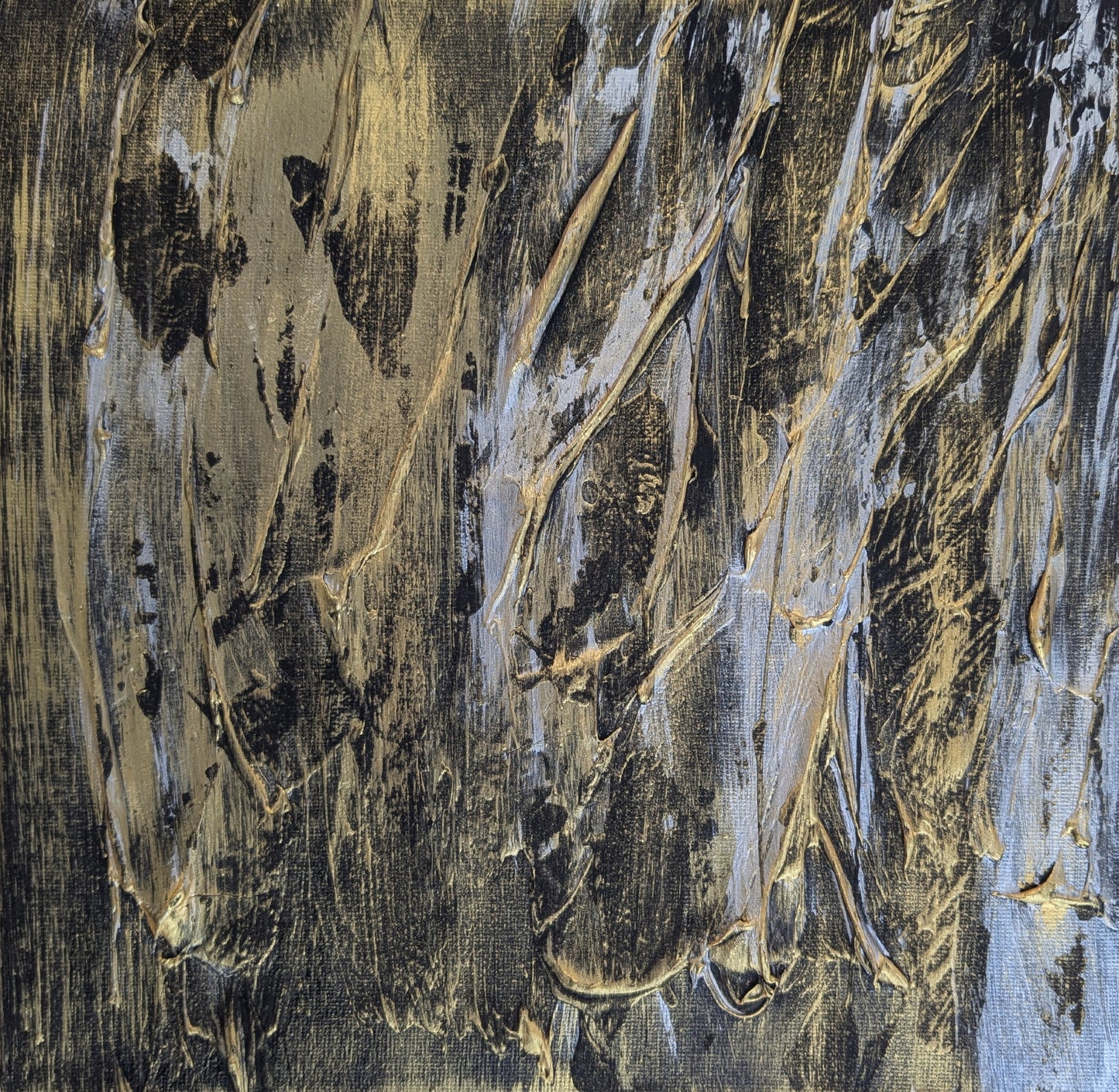 0227A - peinture acrylique originale 25x25cm (2025)