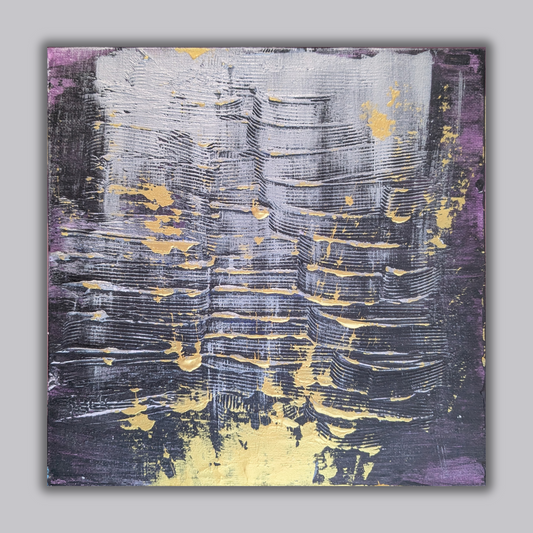 0228A - peinture acrylique originale 25x25cm (2025)