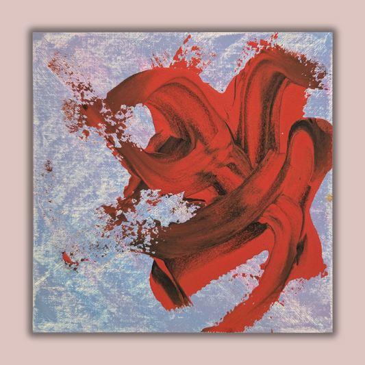 Les outils fous - peinture acrylique originale 25x25cm (2025)