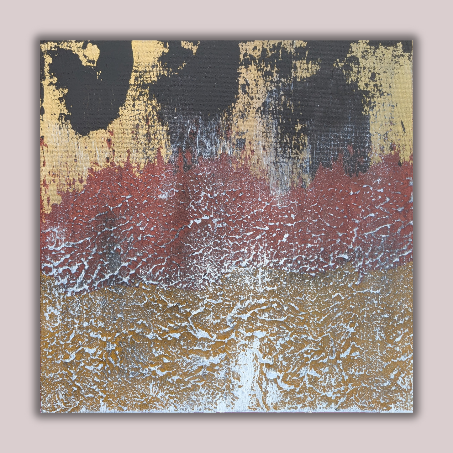 0301A - peinture acrylique originale 25x25cm (2025)