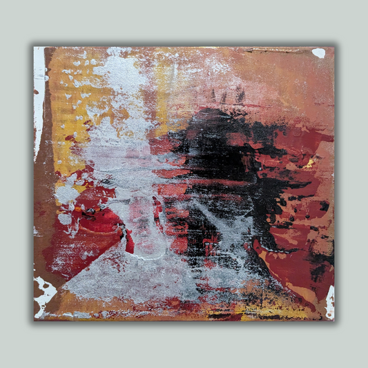 0305C - peinture acrylique originale 25x25cm (2025)