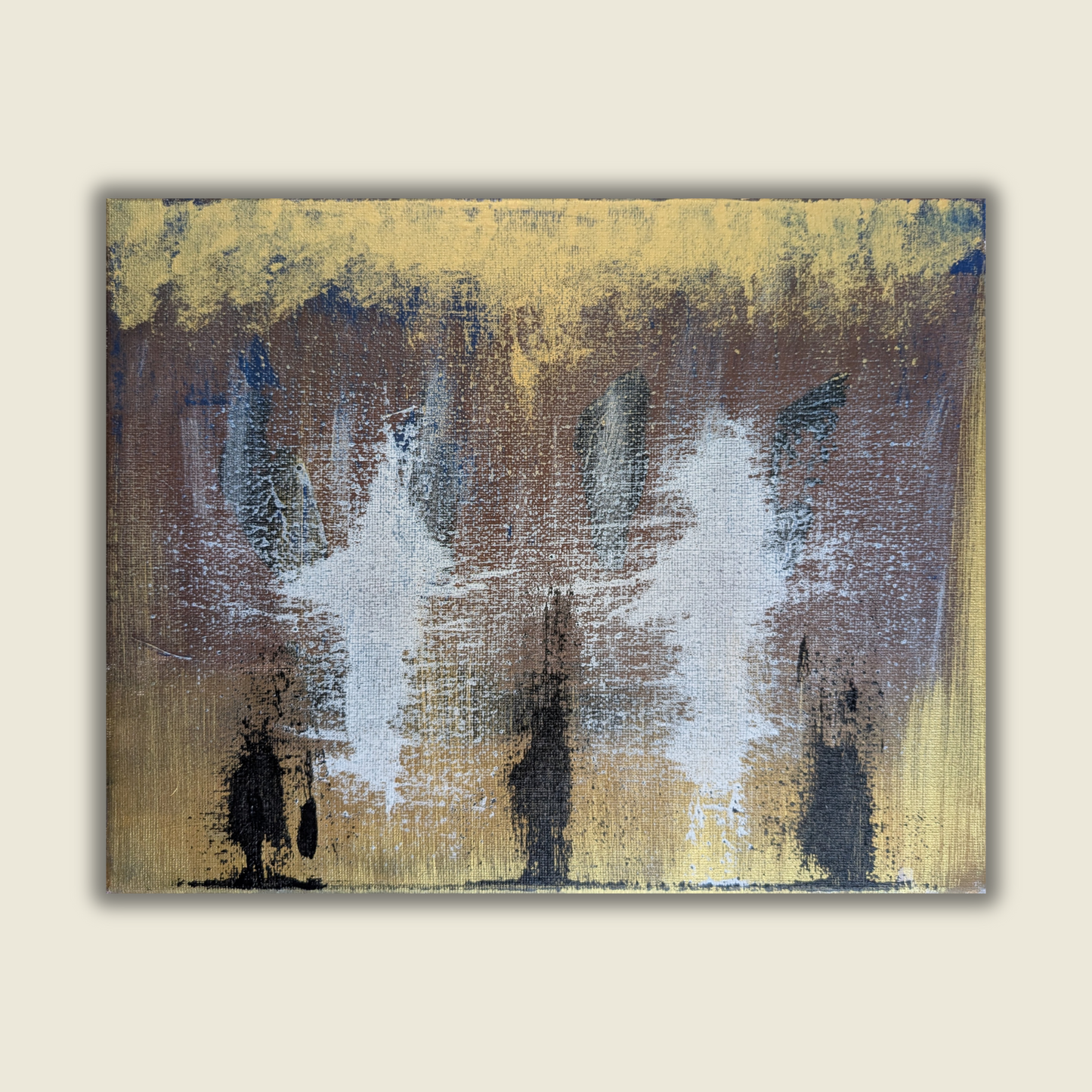 0308A - peinture acrylique originale 30x24cm (2025)