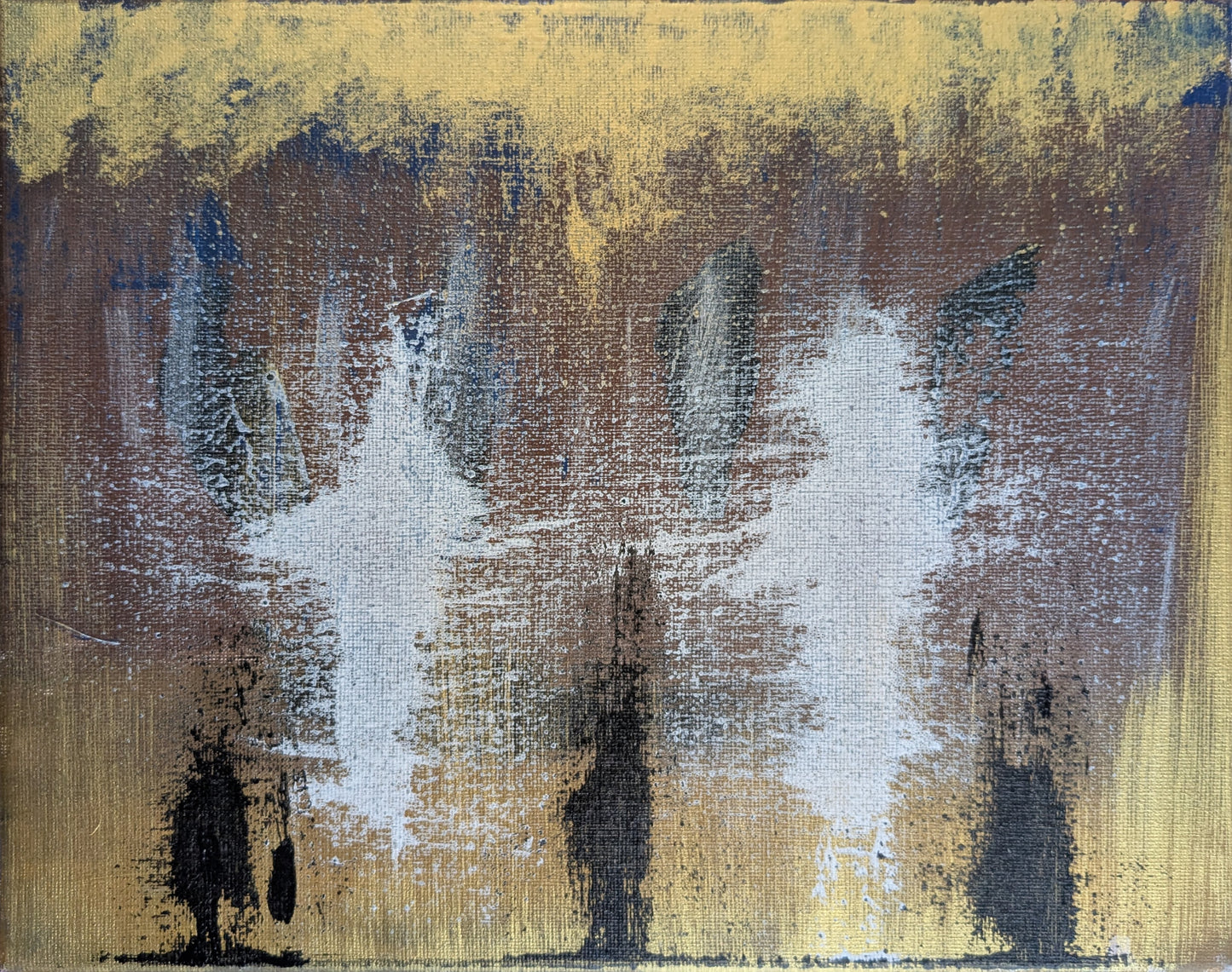 0308A - peinture acrylique originale 30x24cm (2025)