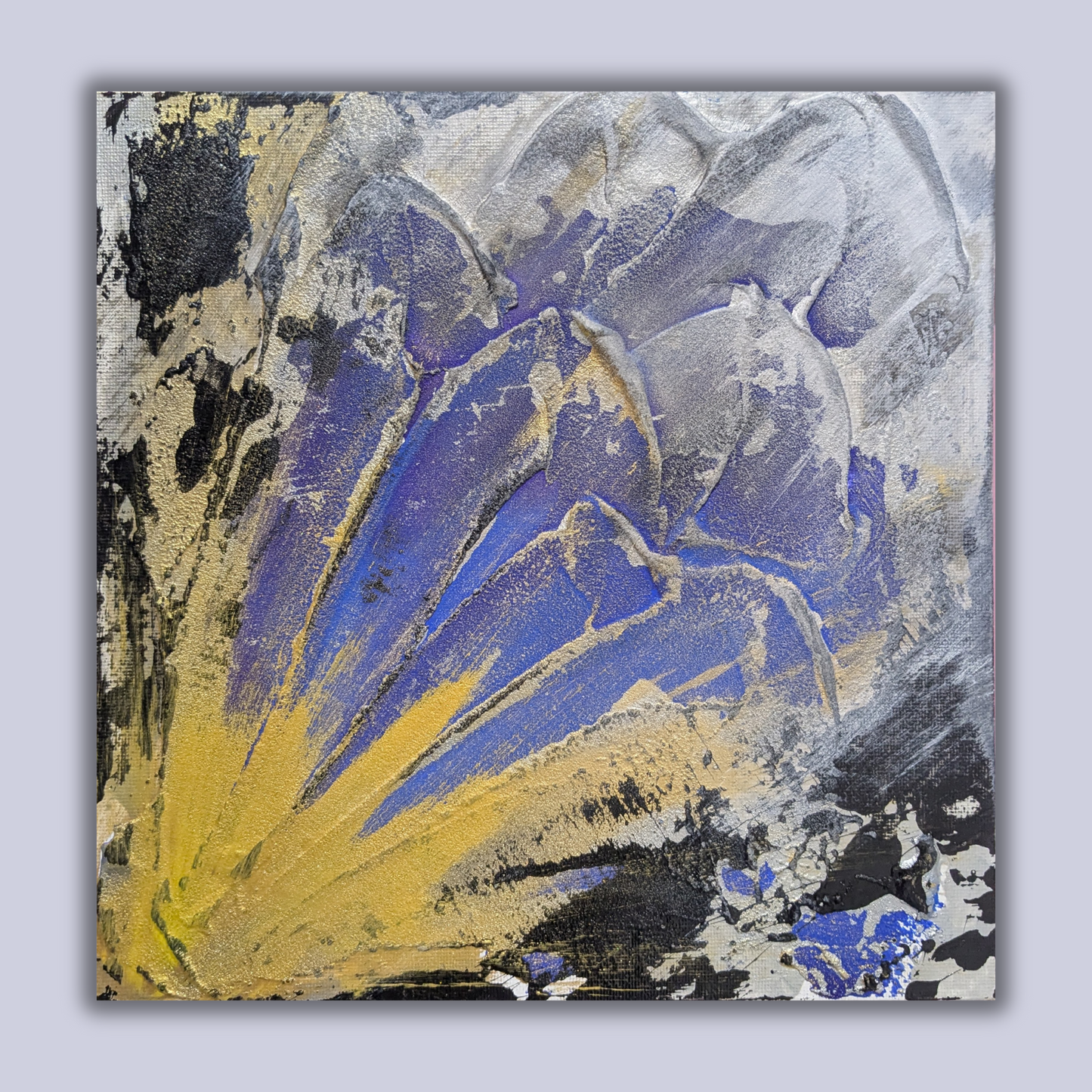 0309A - peinture acrylique originale 25x25cm (2025)