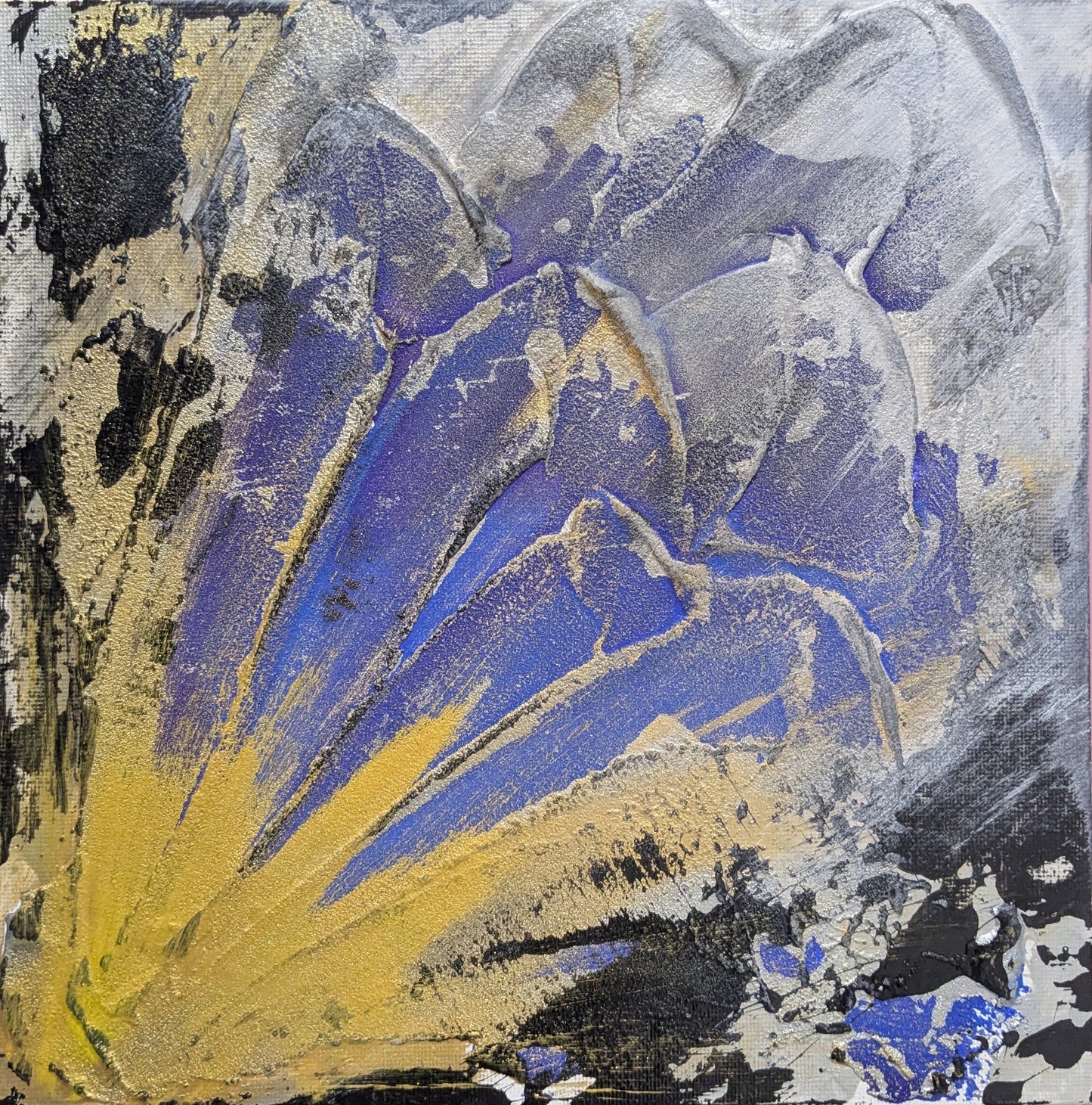 0309A - peinture acrylique originale 25x25cm (2025)