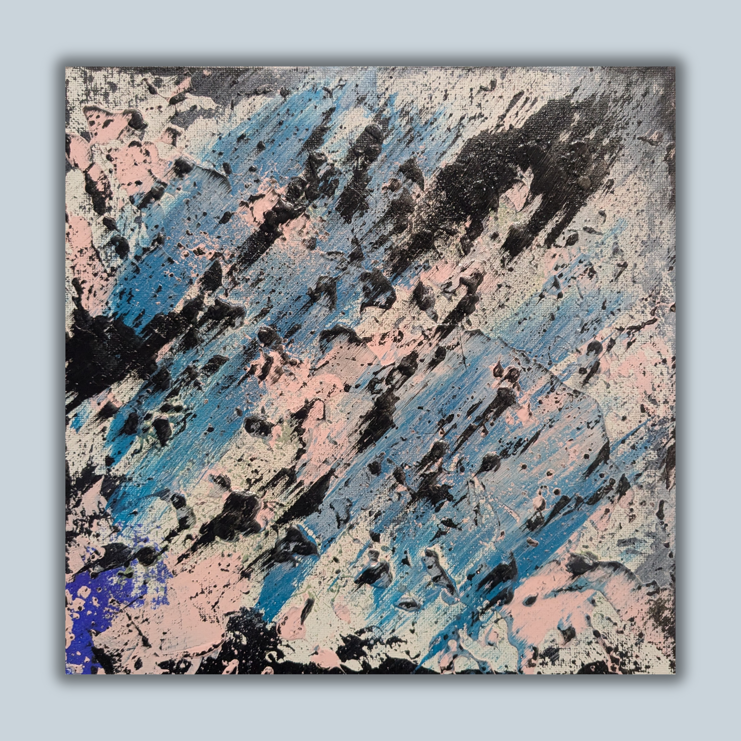 0309B - peinture acrylique originale 25x25cm (2025)