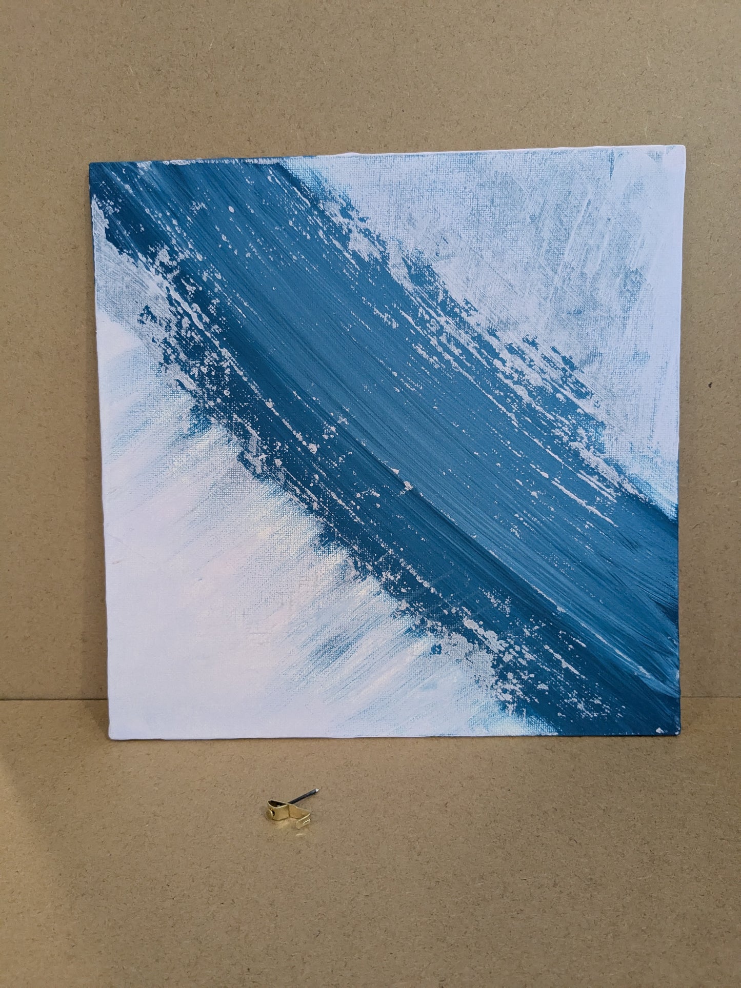 0127A - peinture acrylique originale 25x25cm (2025)