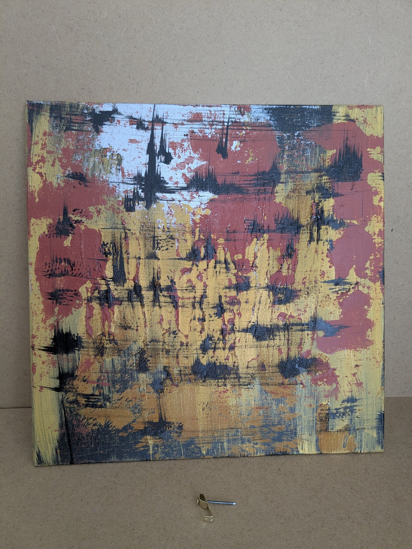 Les îles - peinture acrylique originale 25x25cm (2025)