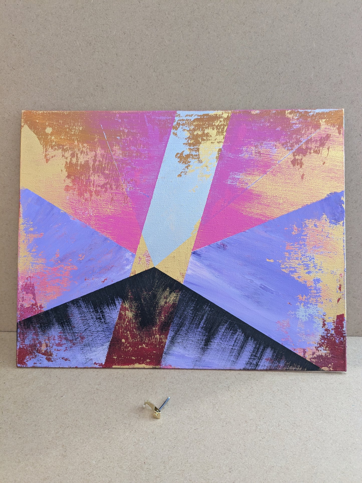 0218C - peinture acrylique originale 30x24cm (2025)