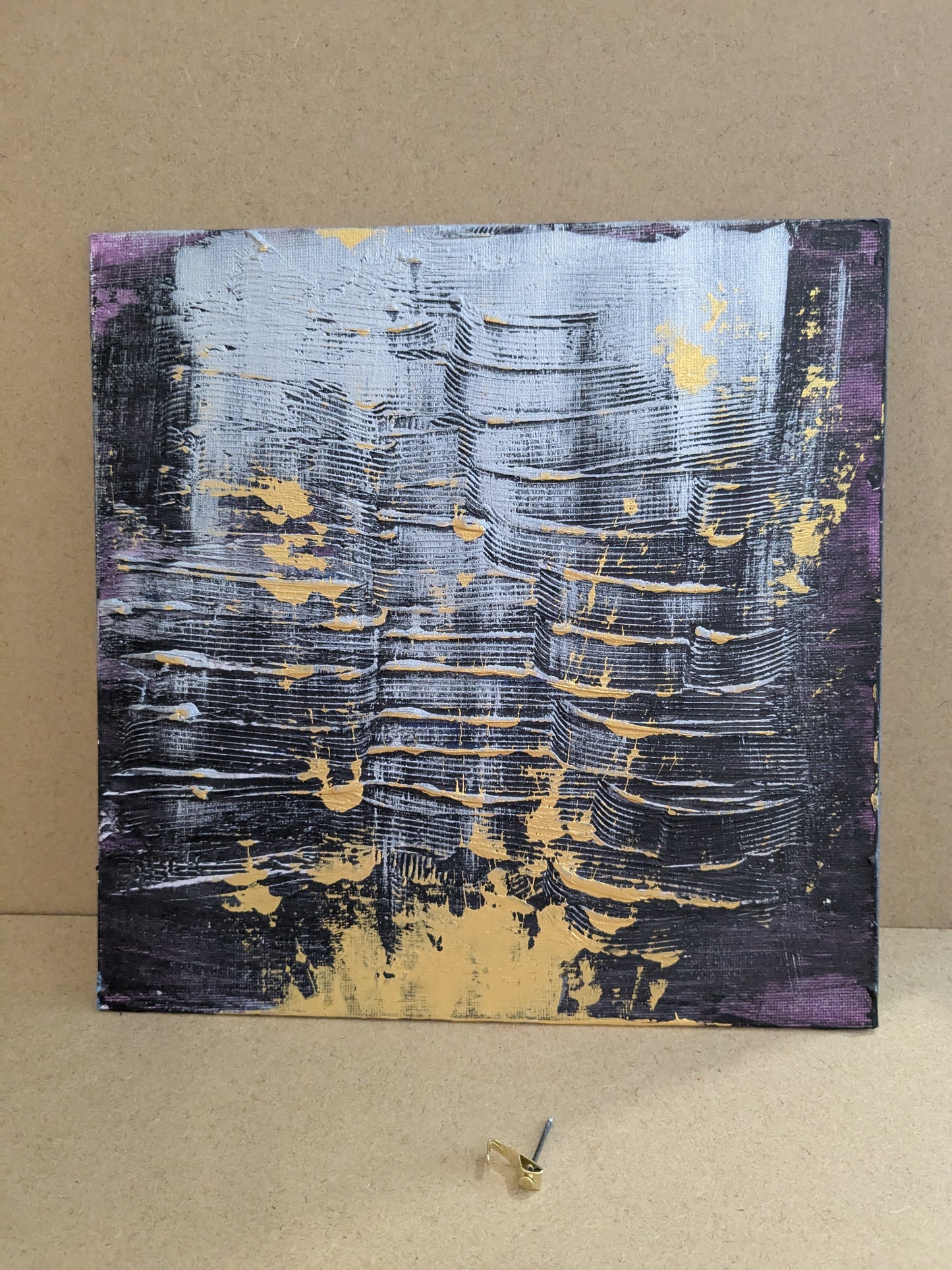 0228A - peinture acrylique originale 25x25cm (2025)