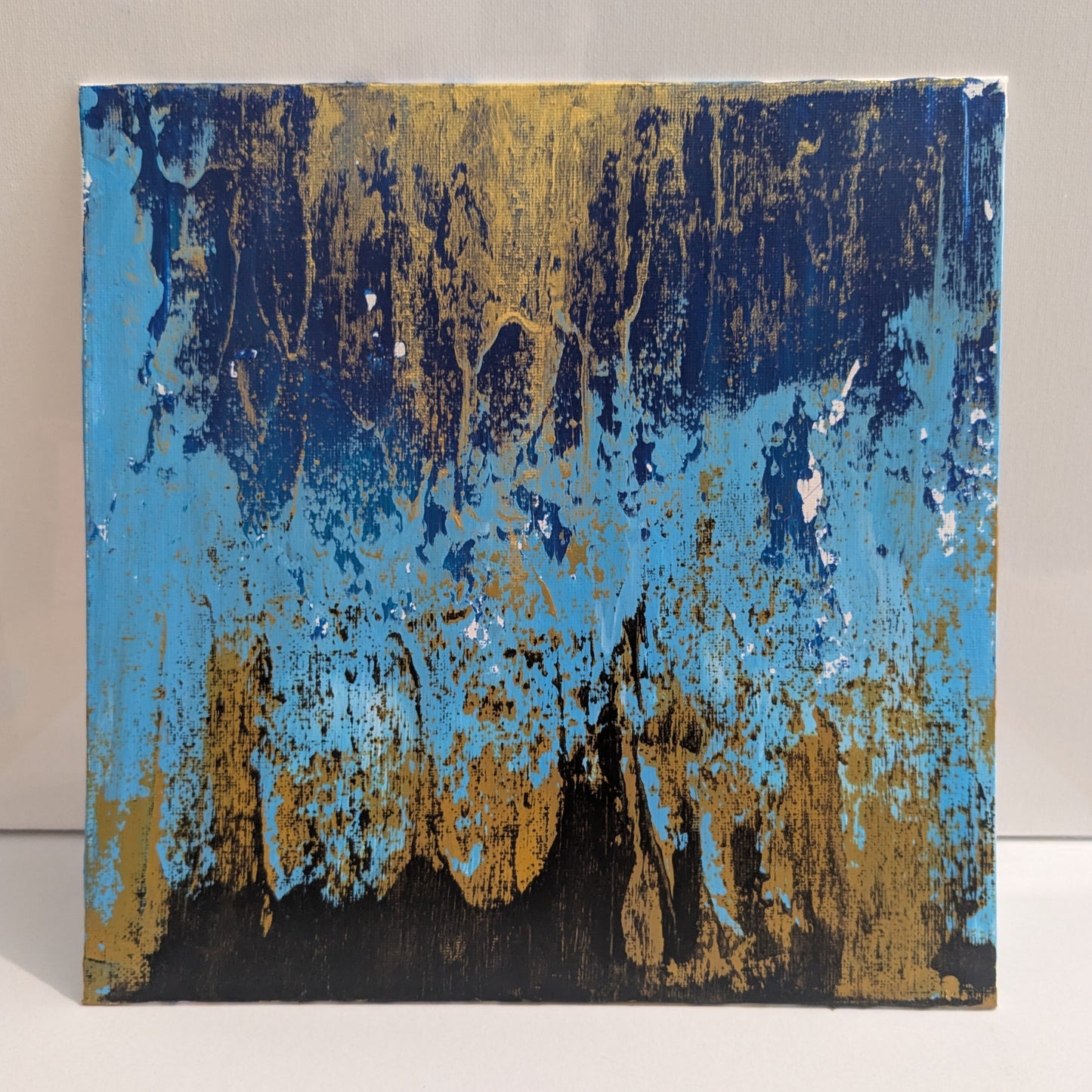 0306A - peinture acrylique originale 25x25cm (2025)