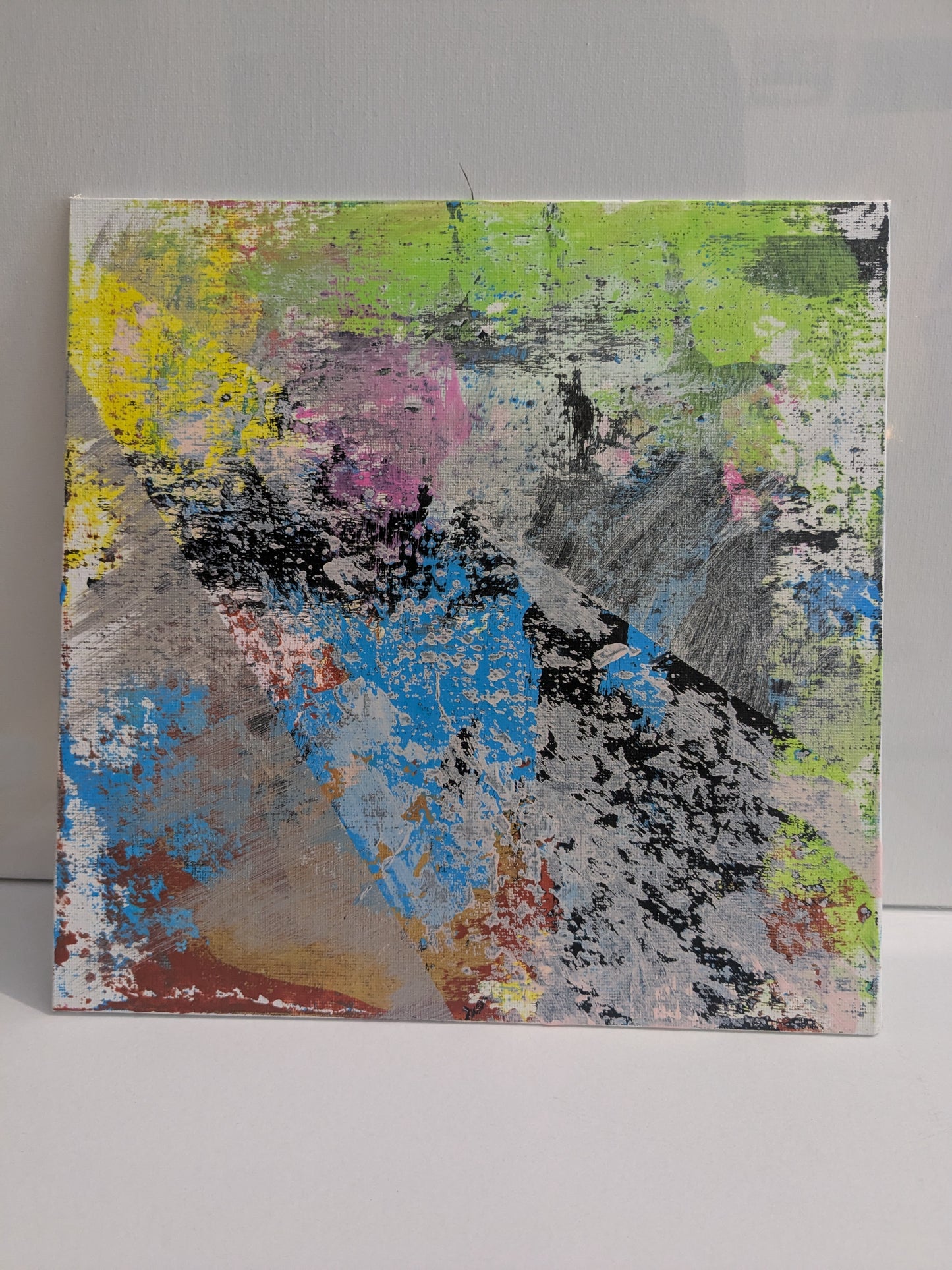 0307C - peinture acrylique originale 25x25cm (2025)