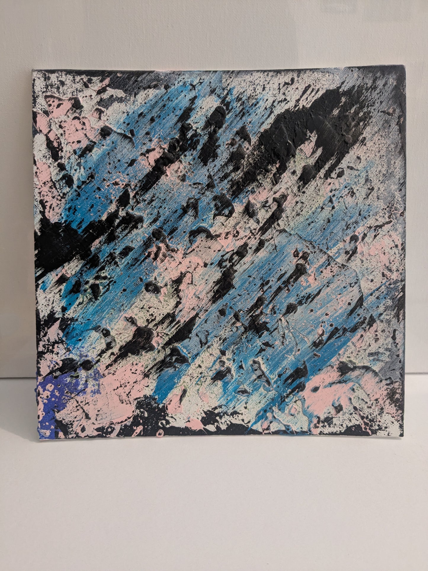 0309B - peinture acrylique originale 25x25cm (2025)