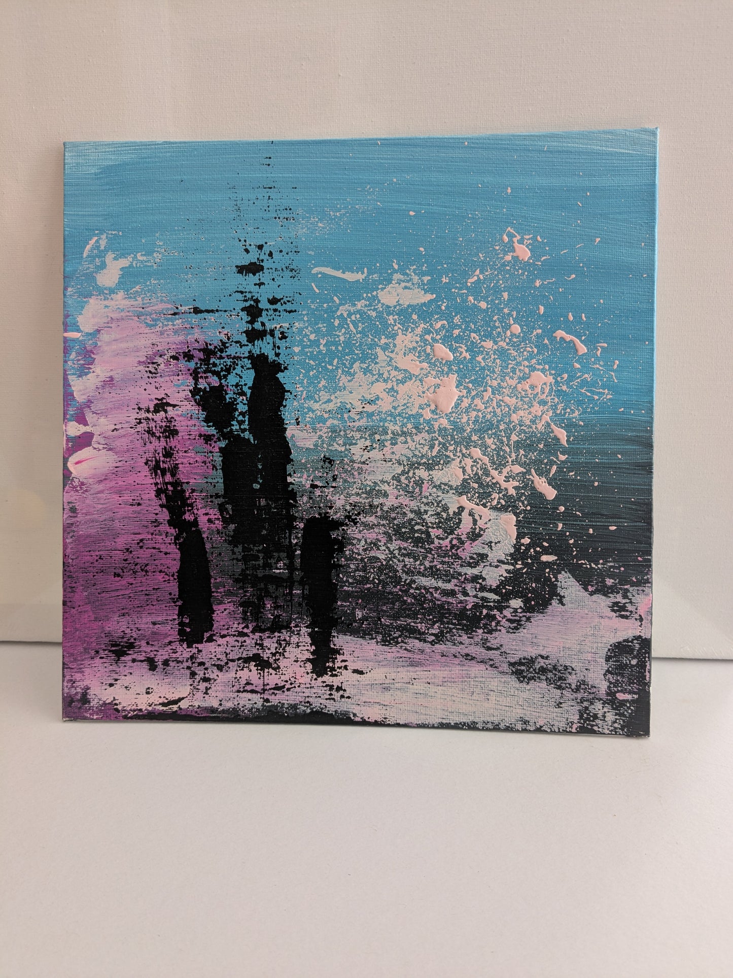 0310A - peinture acrylique originale 25x25cm (2025)