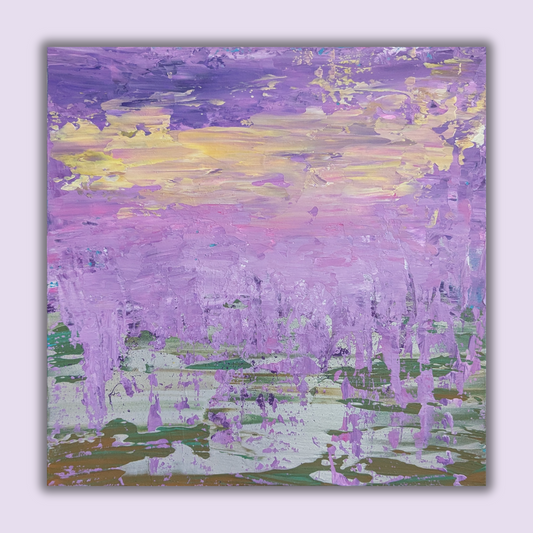 Sans titre 0526A - peinture acrylique originale 25x25cm (2025)