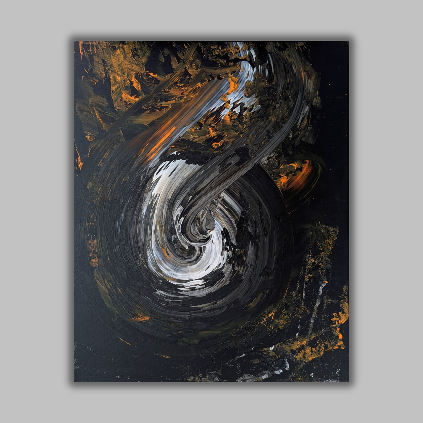 Sans titre 0719A - peinture acrylique originale 40x50cm (2025)