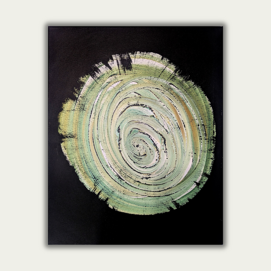 Sans titre 0625A - peinture acrylique originale 40x50cm (2025)