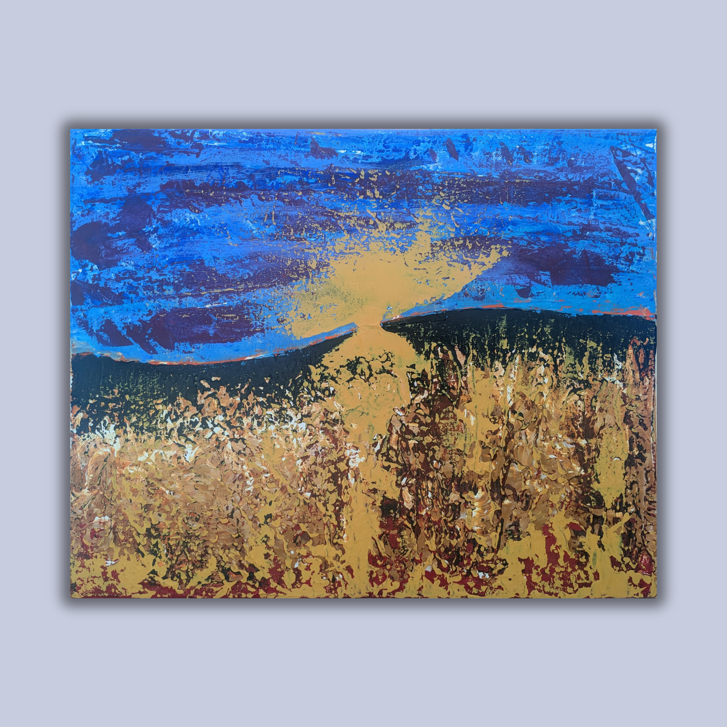 Sans titre 0703A - peinture acrylique originale 50x40cm (2025)