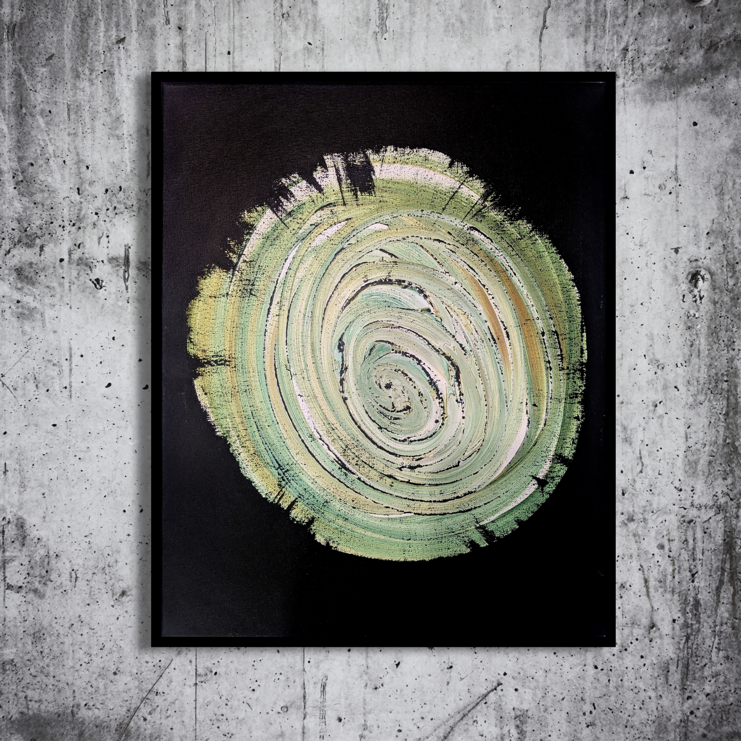 Sans titre 0625A - peinture acrylique originale 40x50cm (2025)