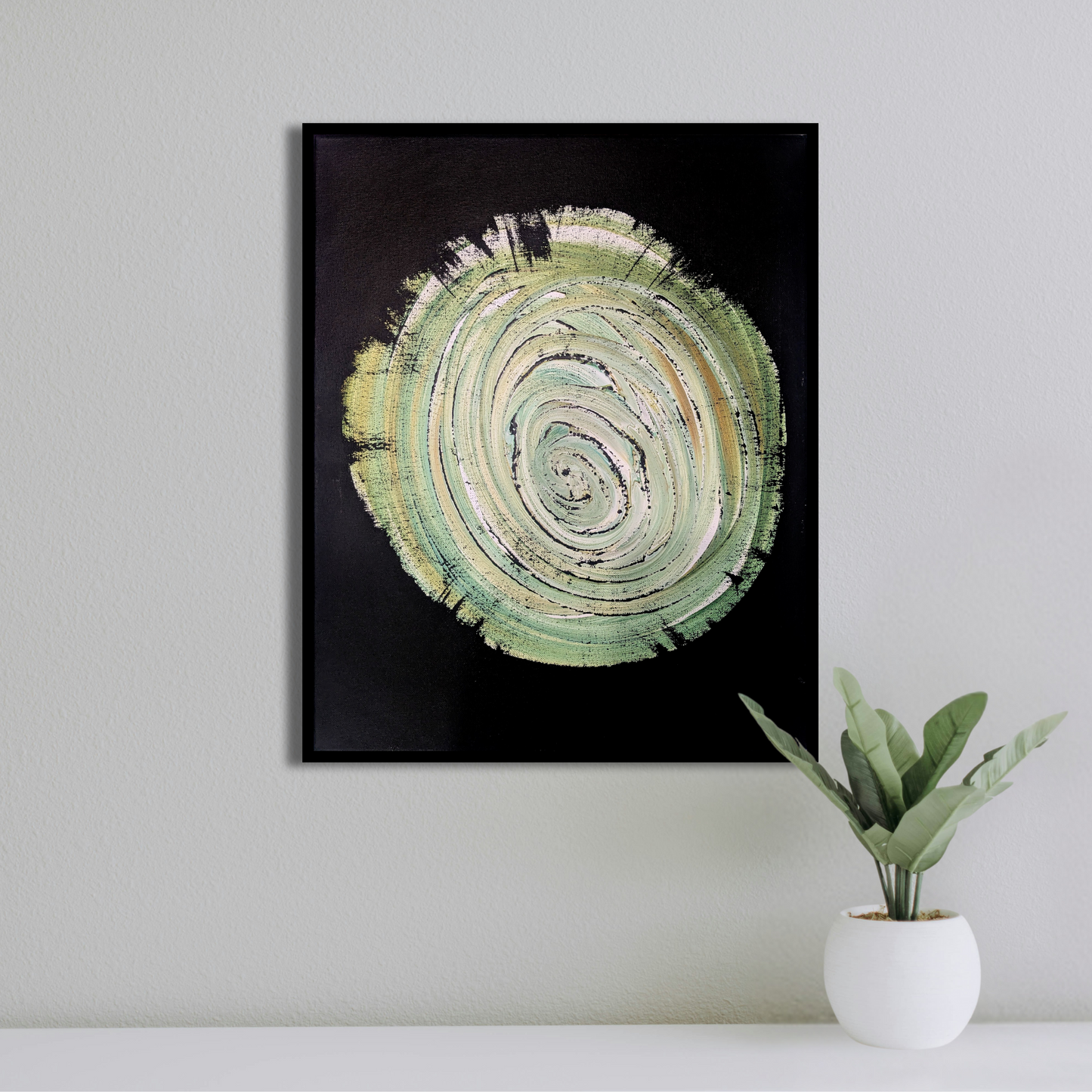 Sans titre 0625A - peinture acrylique originale 40x50cm (2025)