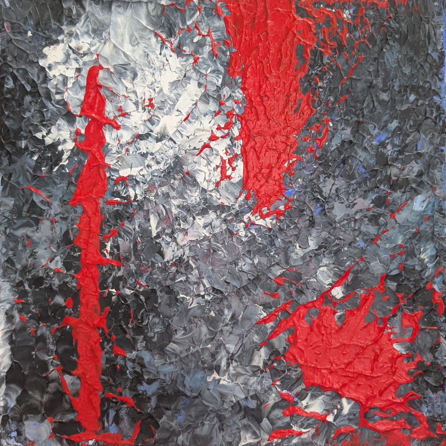 Sans titre 0602B - Diptyque peintures acryliques originales 25x25cm (2025)