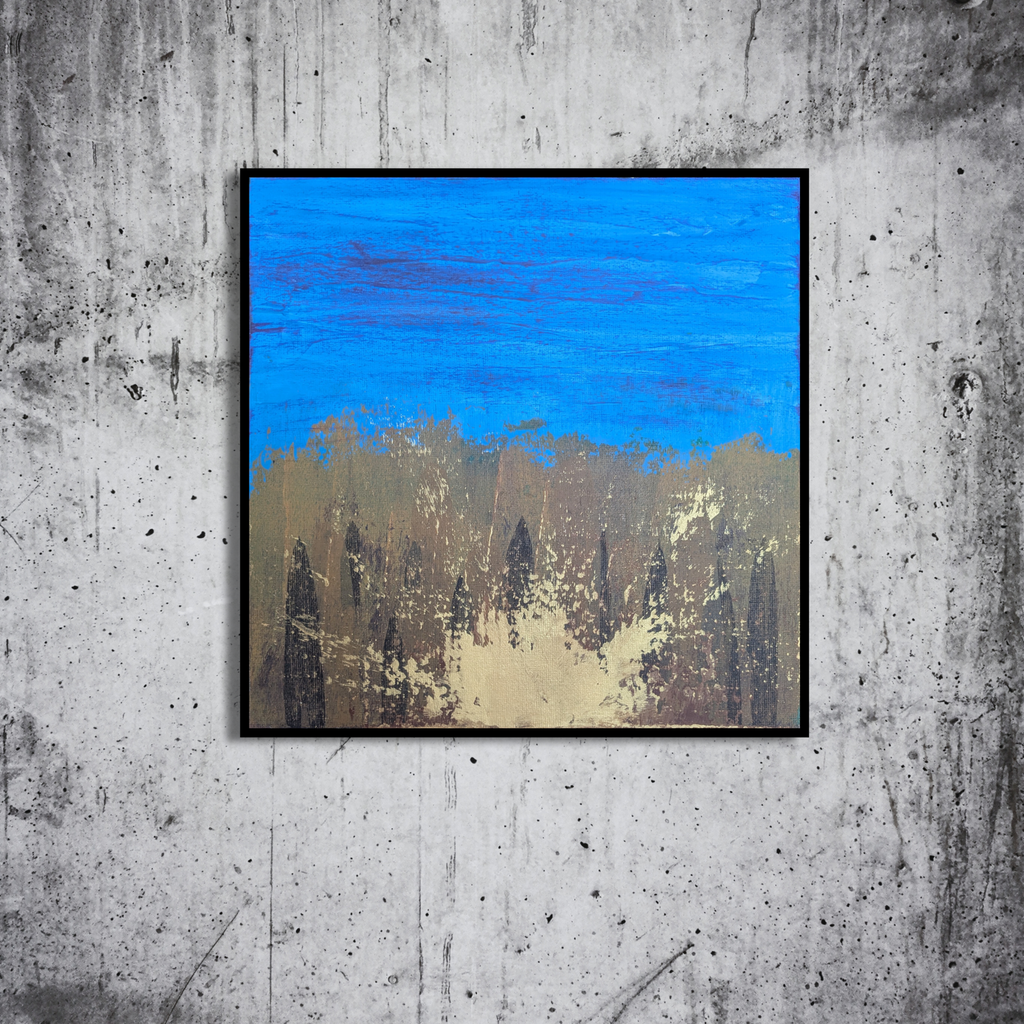 0422C - peinture acrylique originale 25x25cm (2025)