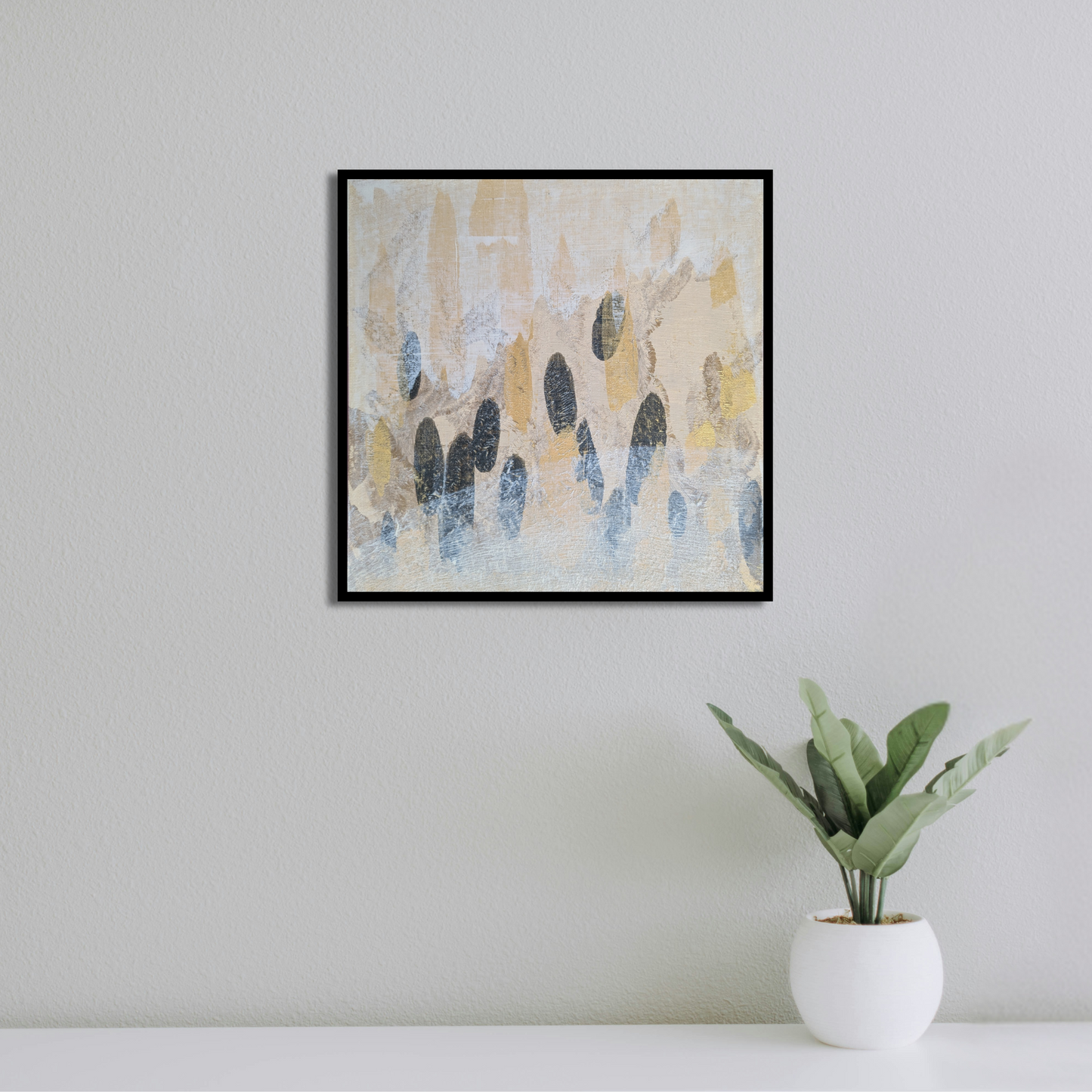 0402F - peinture acrylique originale 25x25cm (2025)