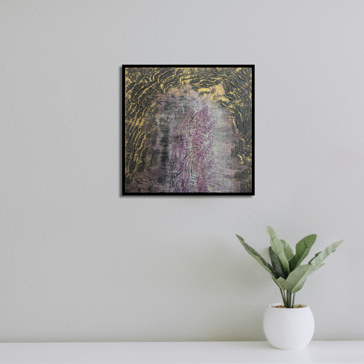 0408C - peinture acrylique originale 25x25cm (2025)