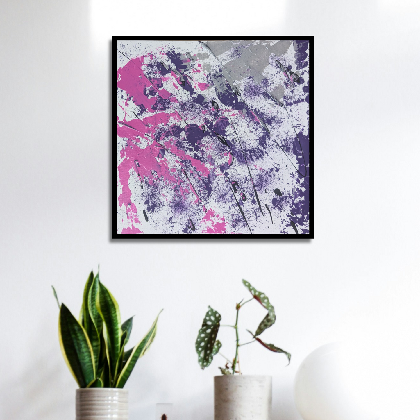 0222D - peinture acrylique originale 25x25cm (2025)