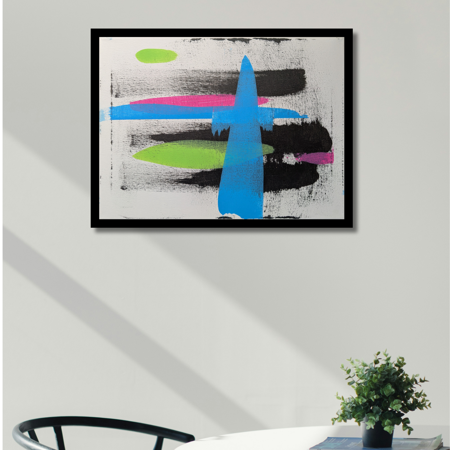 0317B - peinture acrylique originale 40x30cm (2025)