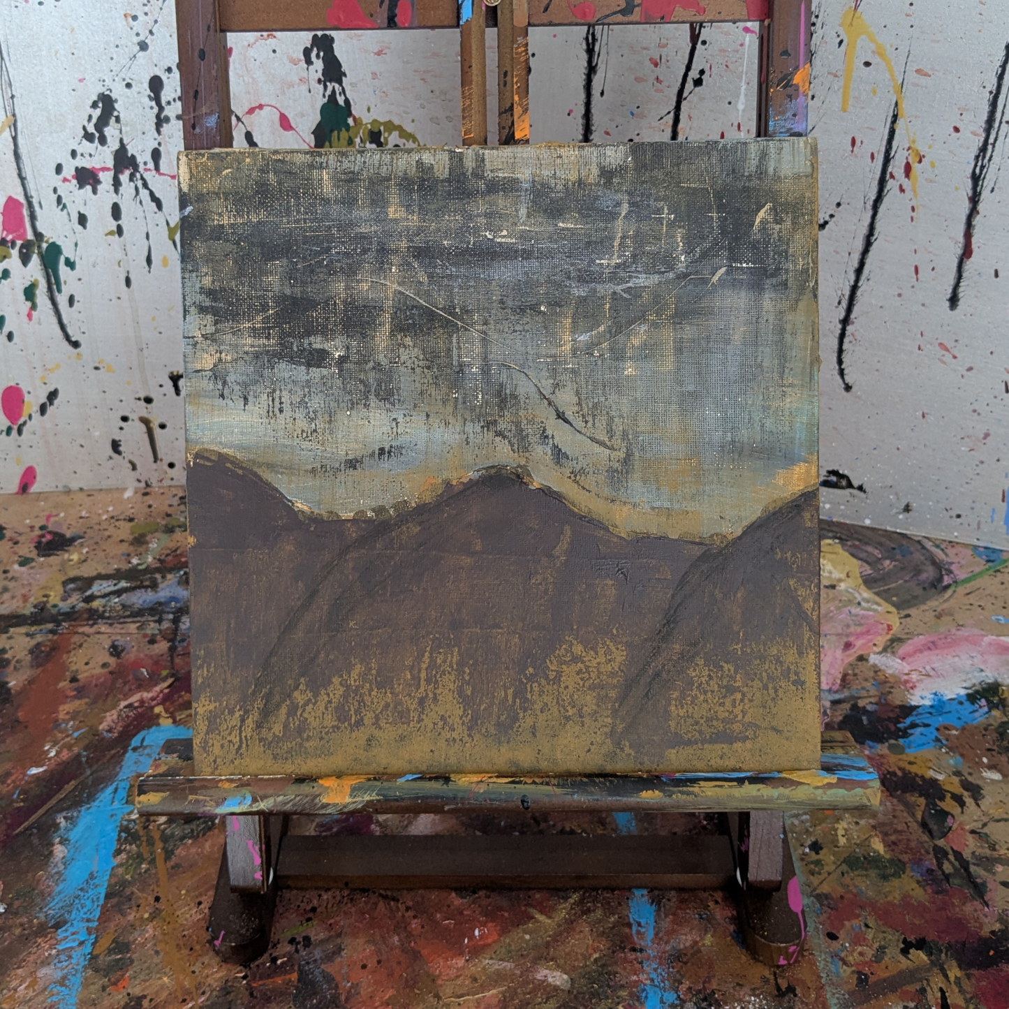 0419C - peinture acrylique originale 25x25cm (2025)