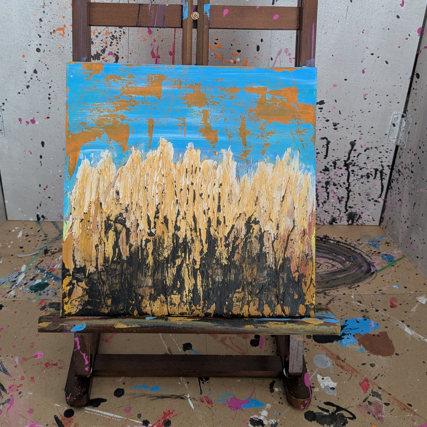 0320A - peinture acrylique originale 25x25cm (2025)