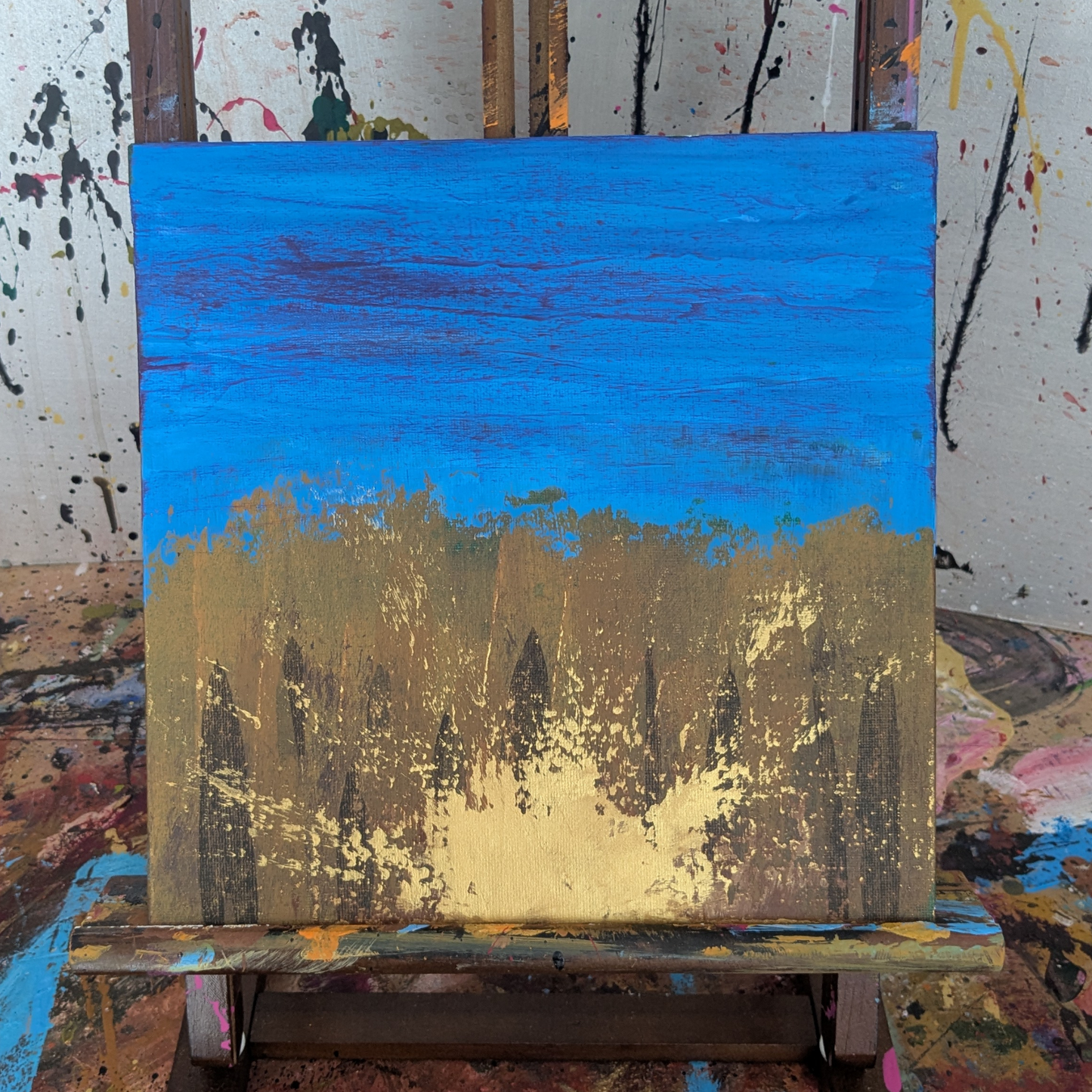 0422C - peinture acrylique originale 25x25cm (2025)