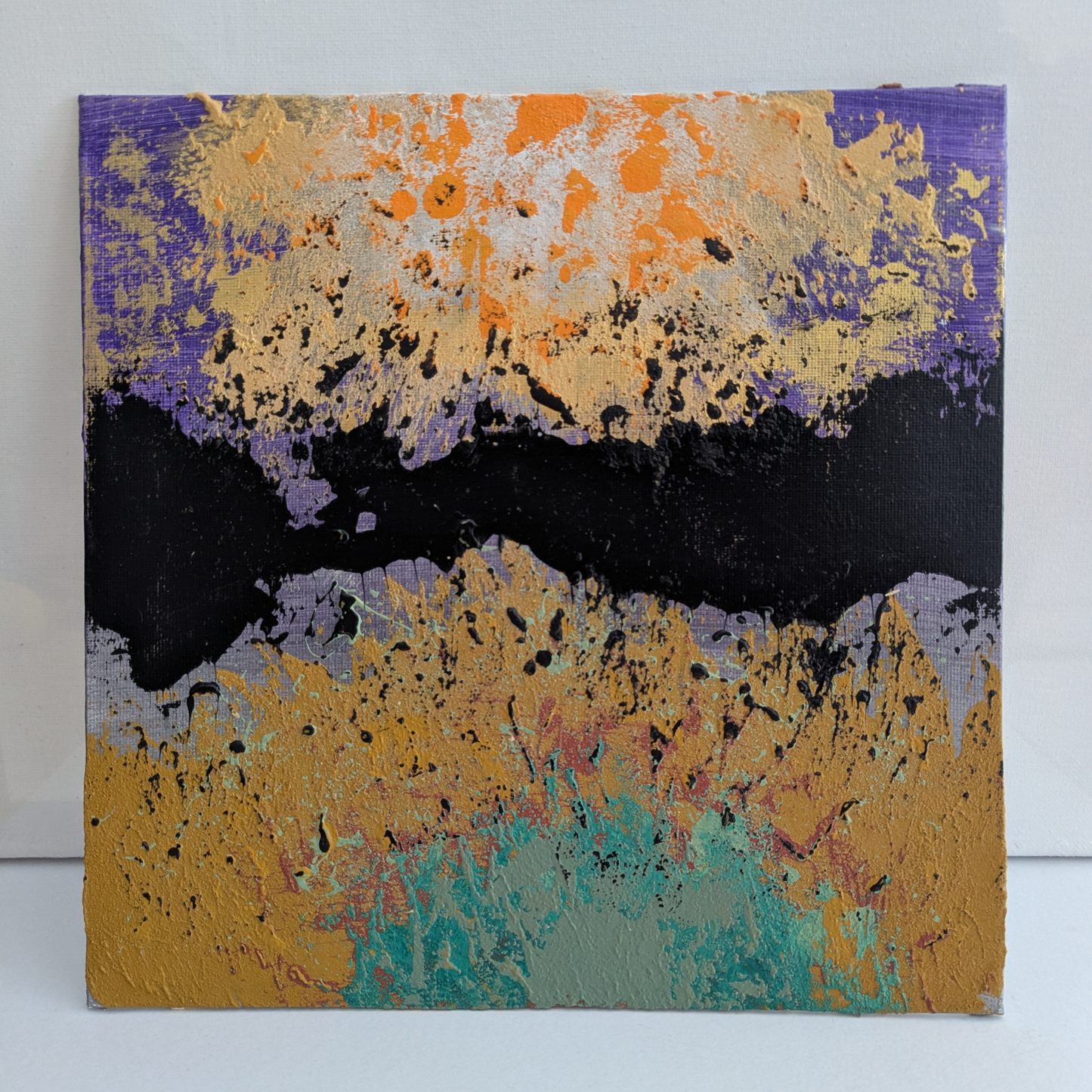 0311A - peinture acrylique originale 25x25cm (2025)