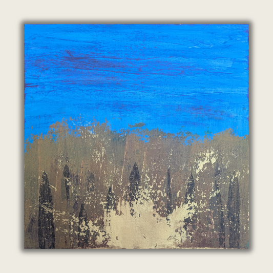 0422C - peinture acrylique originale 25x25cm (2025)